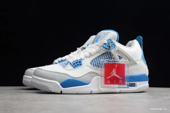 308497-105  Military Jordan 4 Retro 308497-105 Air Blue 0219
